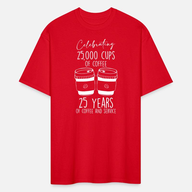 Office Colleague 25000 Cups Coffee 25 Years