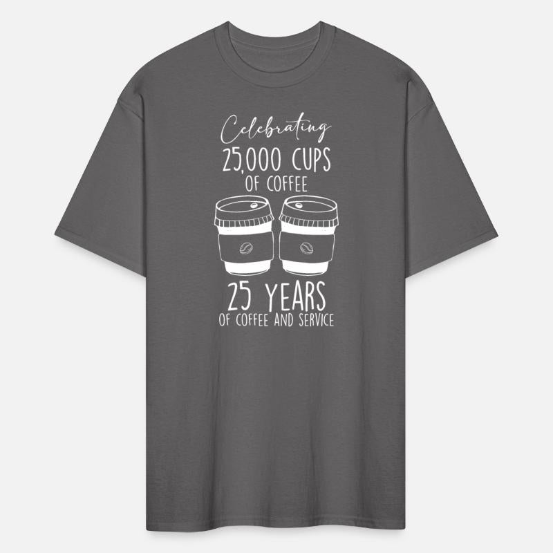 Office Colleague 25000 Cups Coffee 25 Years