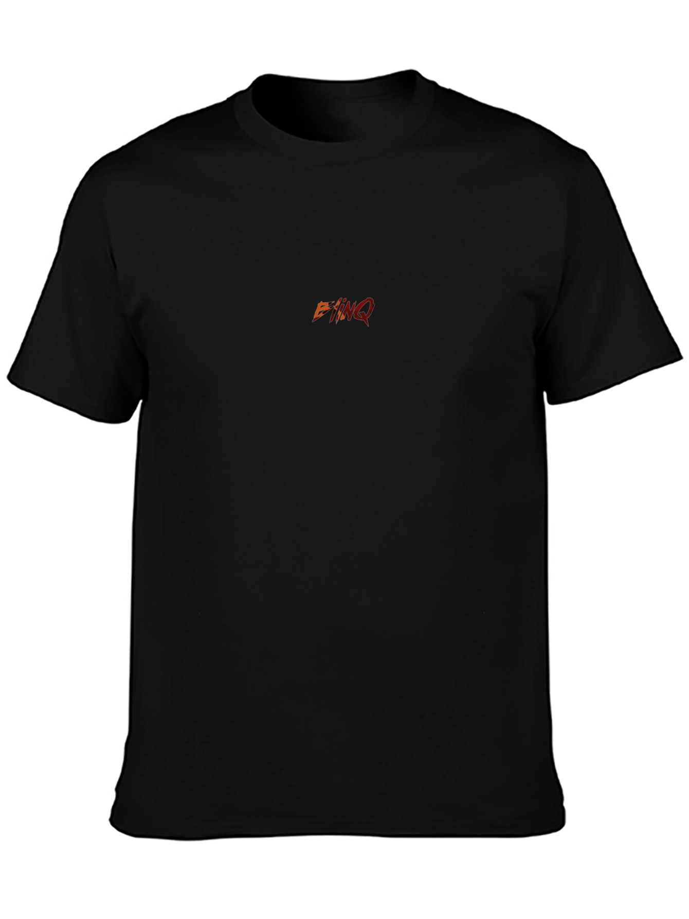 Edgy Logo Black Tee