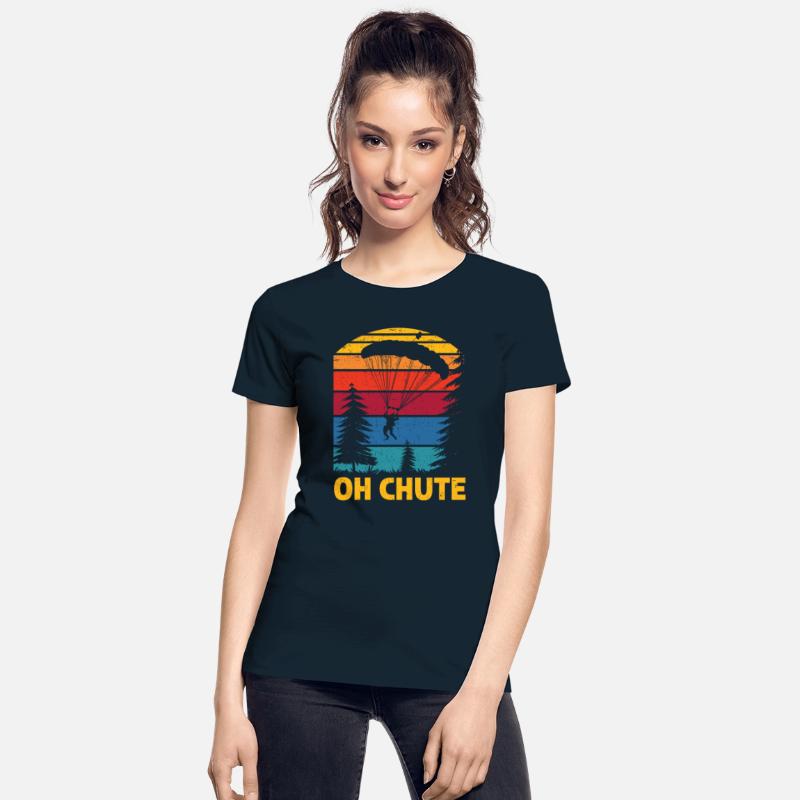 Oh Chute Skydiving Parachuting Parachute Skydiver