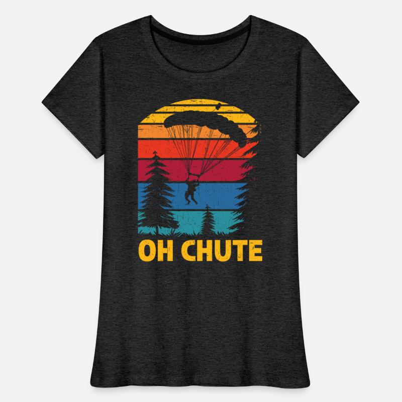 Oh Chute Skydiving Parachuting Parachute Skydiver