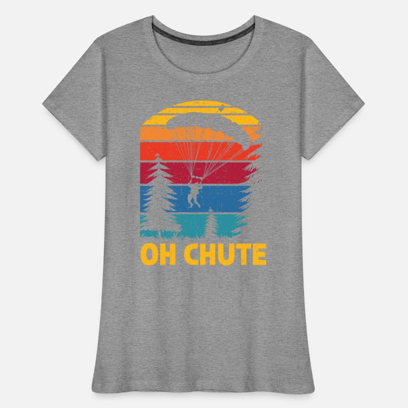 Oh Chute Skydiving Parachuting Parachute Skydiver