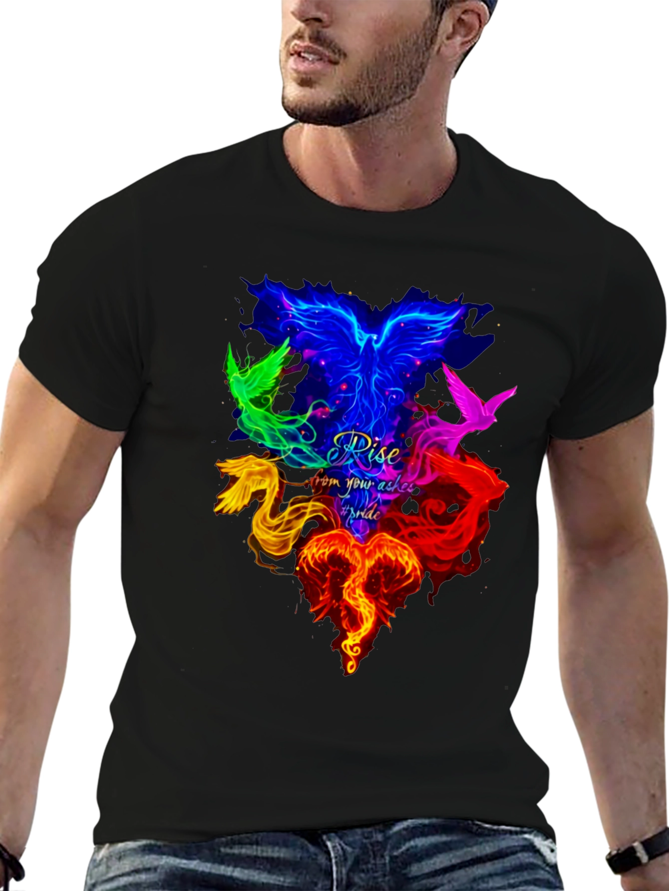 Phoenix Pride T-Shirt - Rise from the Ashes