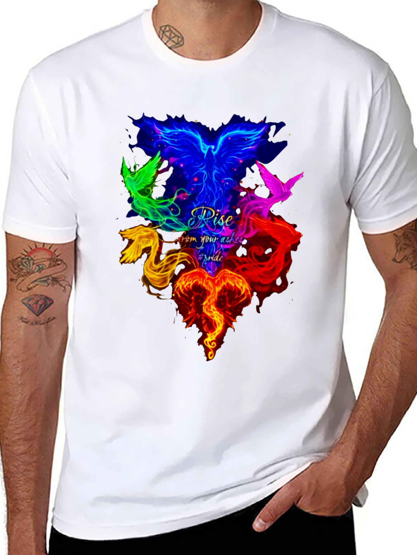 Phoenix Pride T-Shirt - Rise from the Ashes