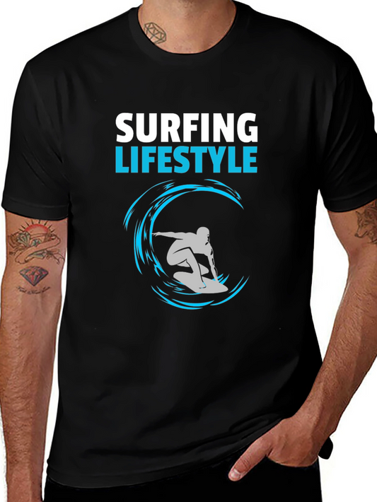 Surfing Lifestyle Graphic Tee