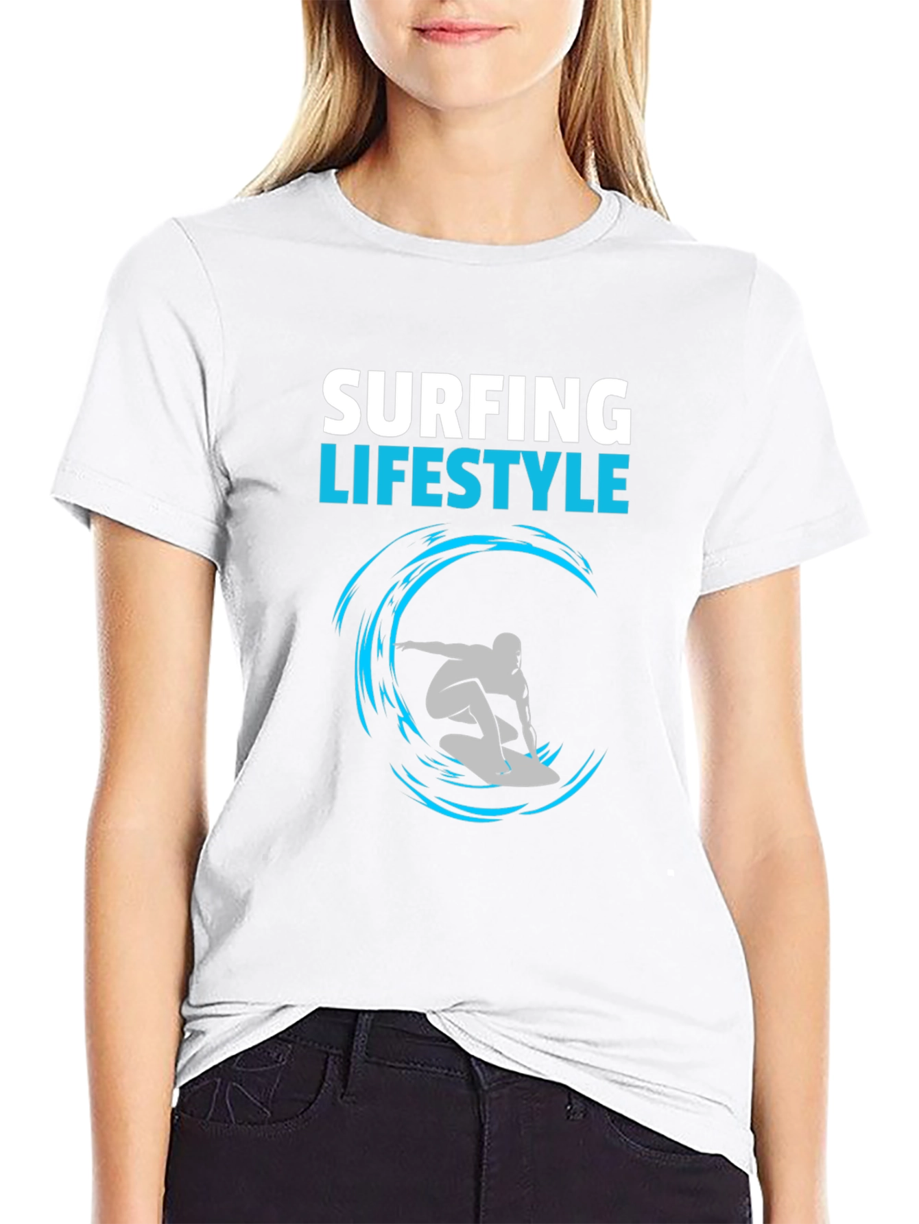 Surfing Lifestyle Graphic Tee