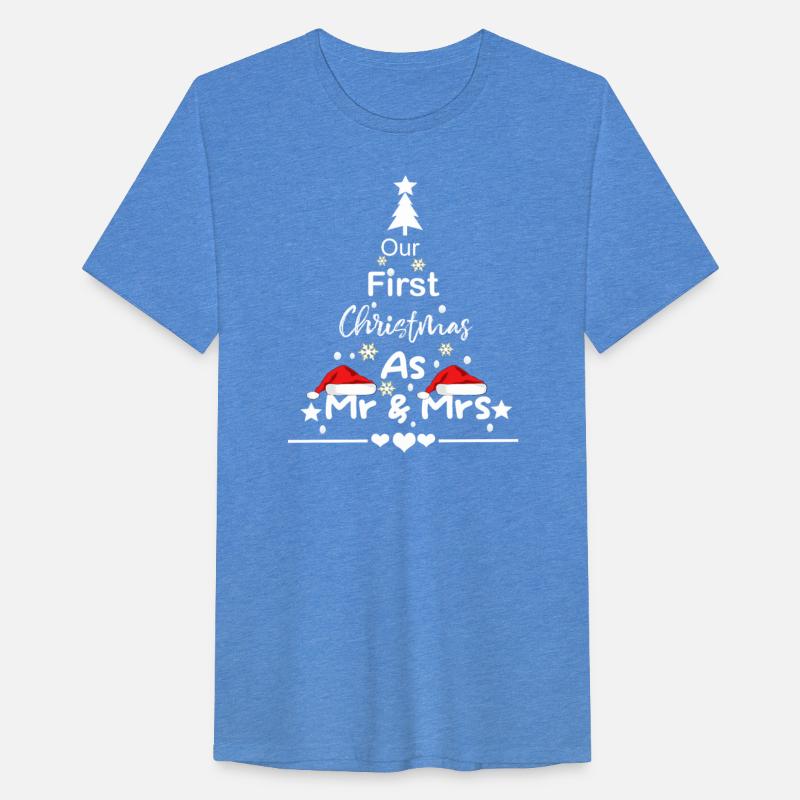 Our First Christmas As Mr & Mrs Shirts Hoodies