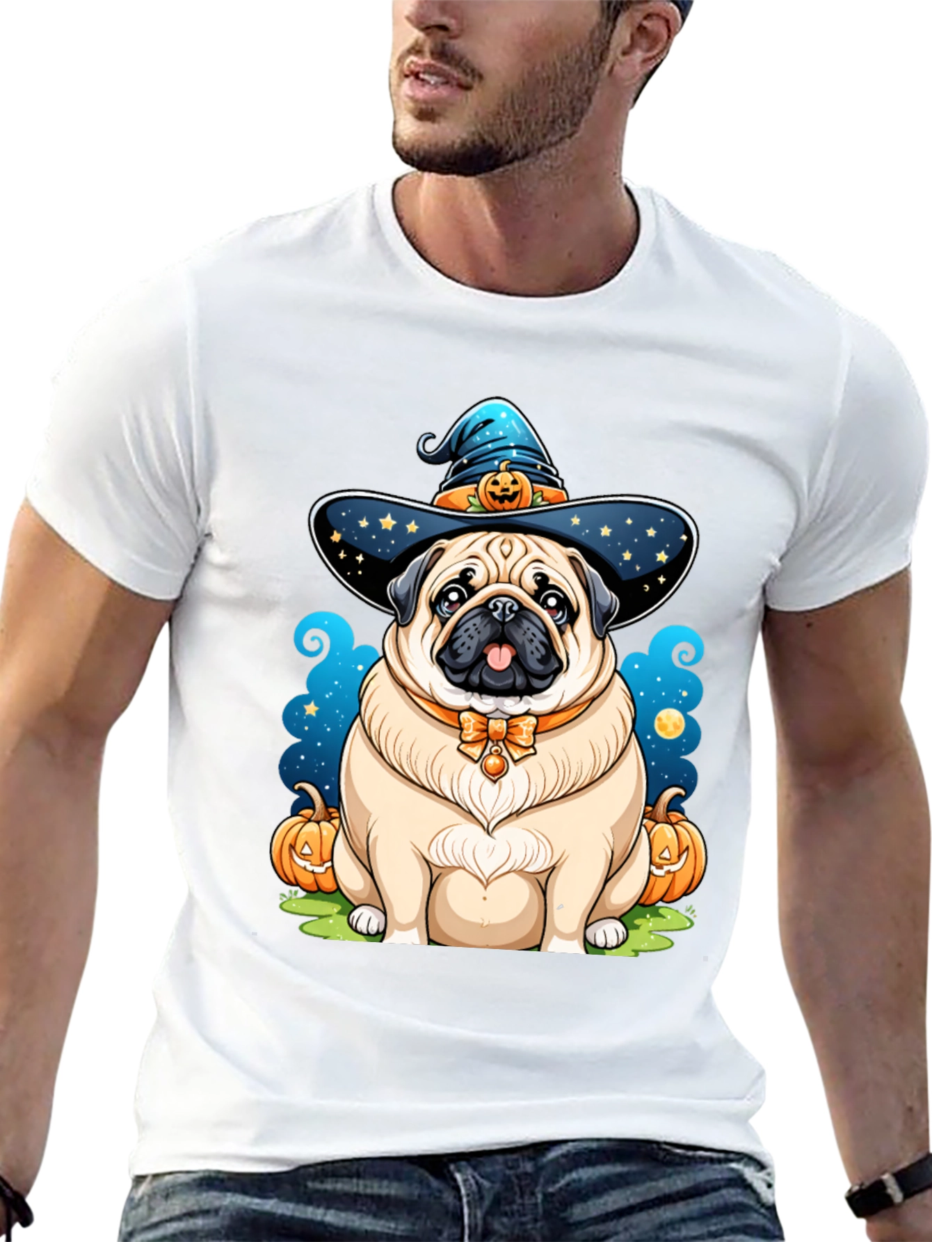 Halloween Pug T-Shirt