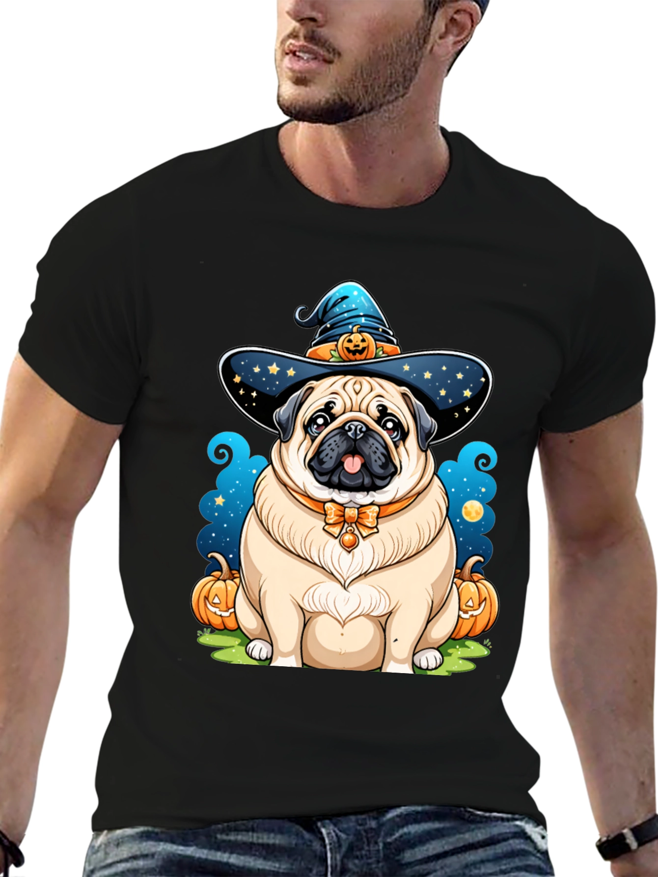 Halloween Pug T-Shirt