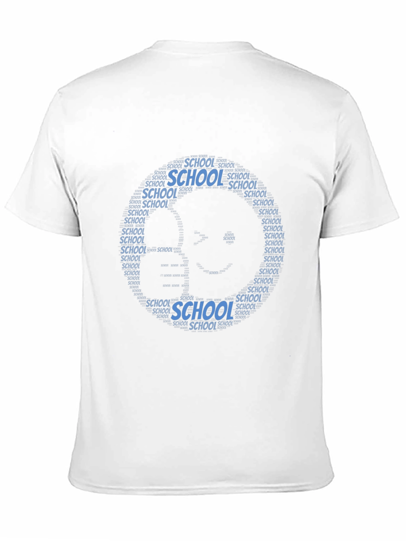 School Word Art Design T-Shirt