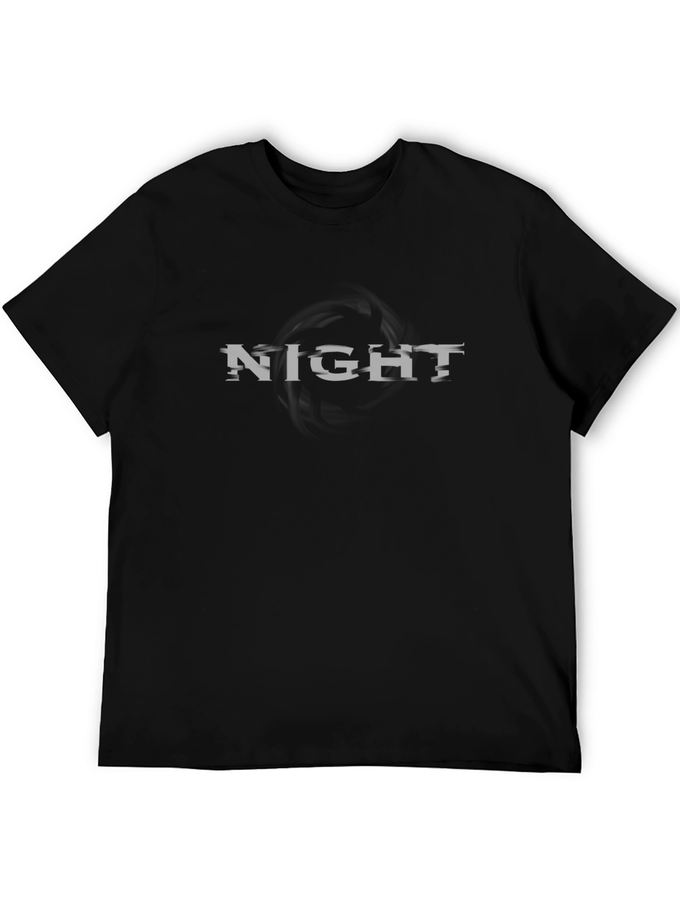 Night Glitch Graphic T-Shirt - Modern Streetwear