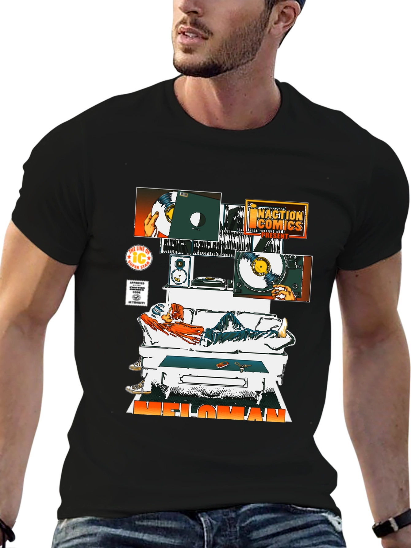 Meloman T-Shirt - Vinyl Record Lounge