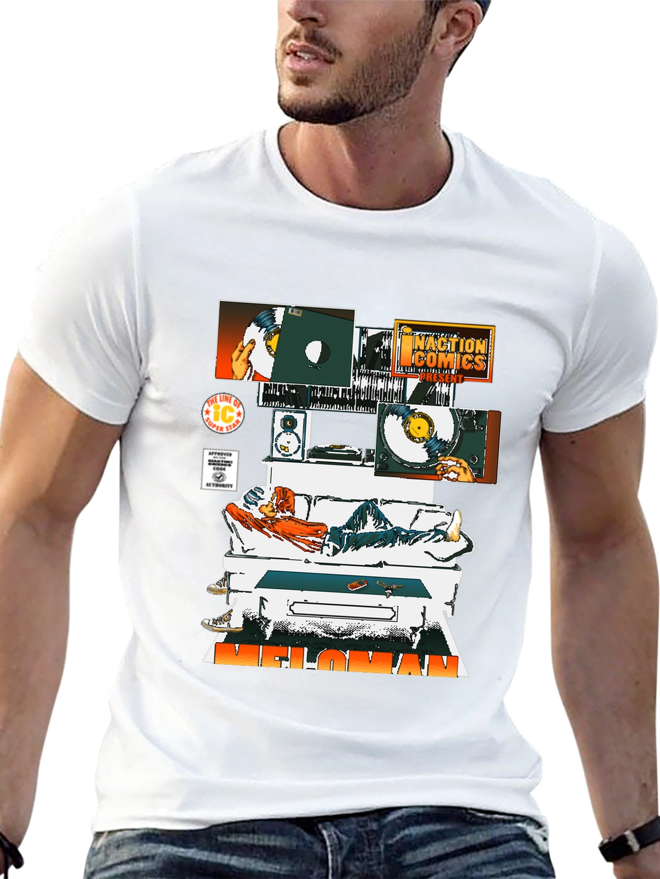 Meloman T-Shirt - Vinyl Record Lounge