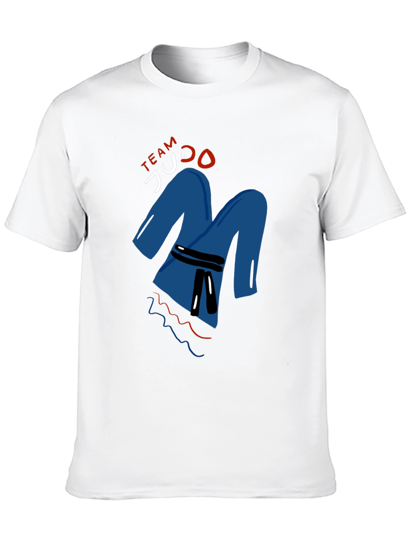 Team Judo T-Shirt - Martial Arts Training Tee