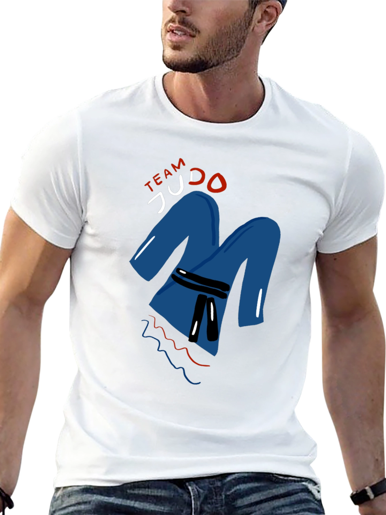 Team Judo T-Shirt - Martial Arts Training Tee