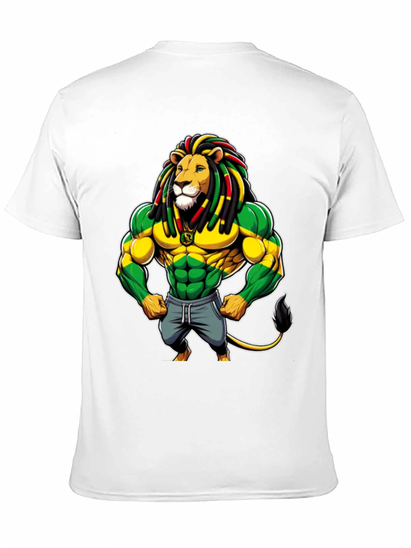 Rasta Lion Graphic Tee