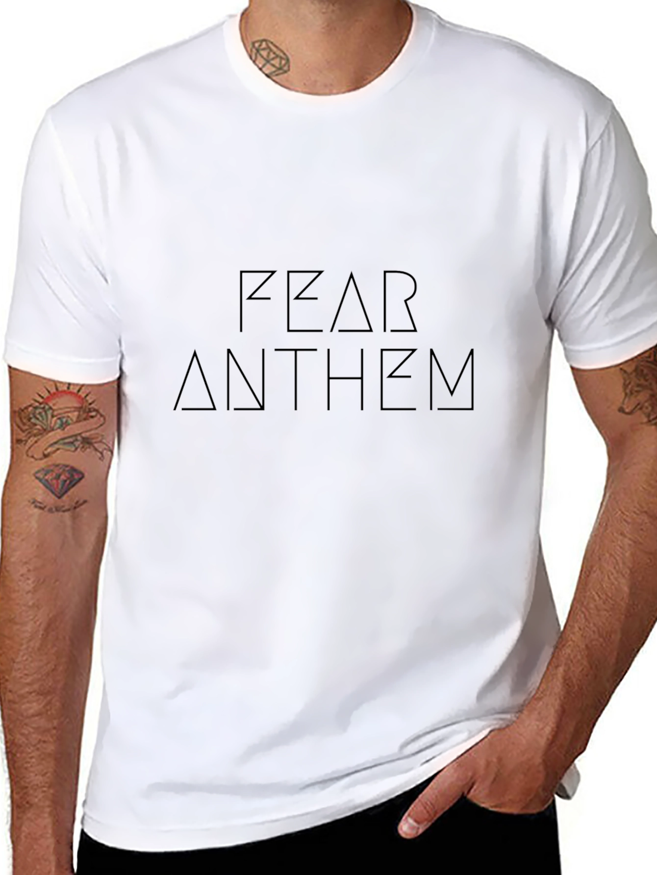 Fear Anthem Black T-Shirt