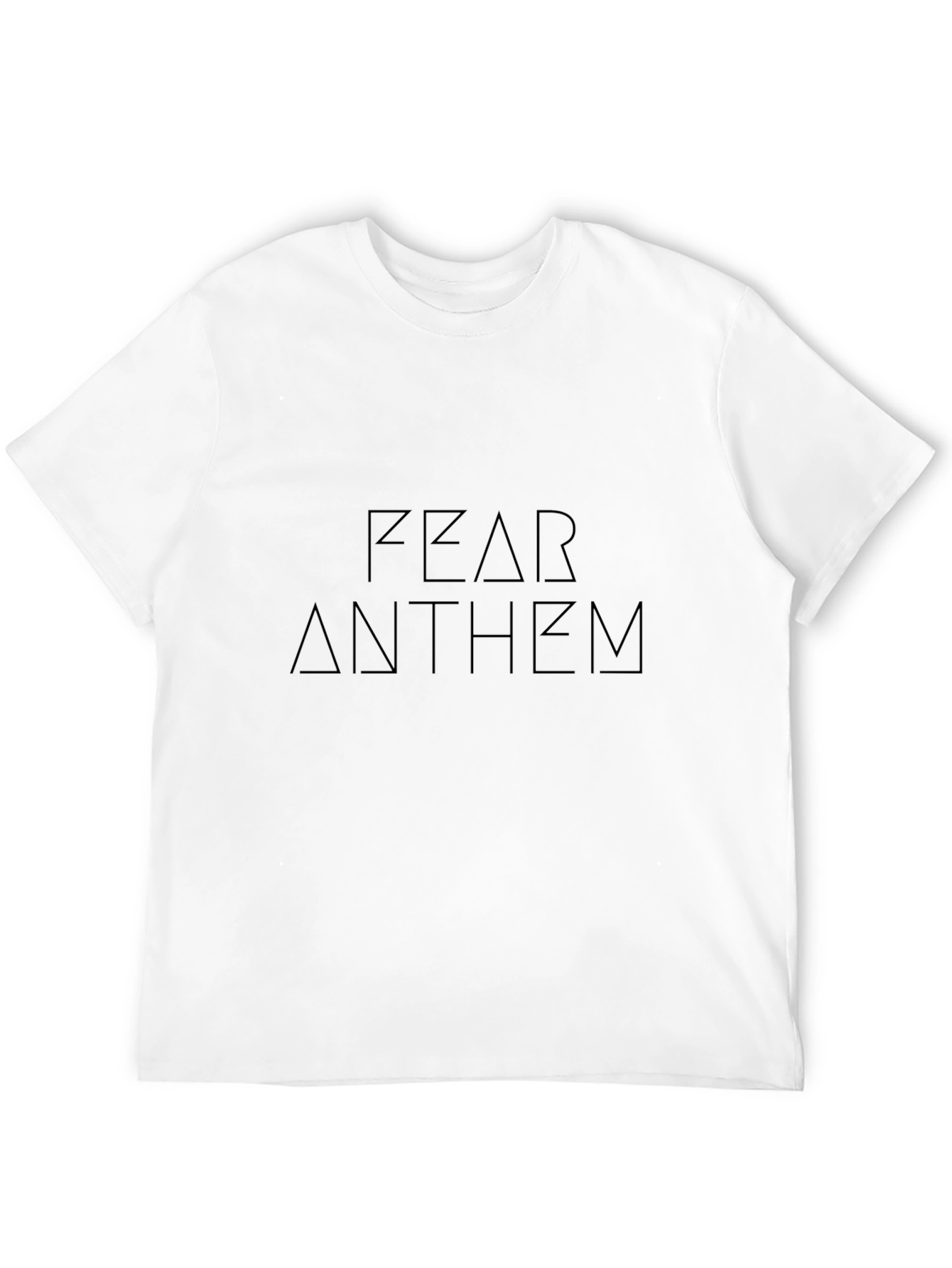 Fear Anthem Black T-Shirt