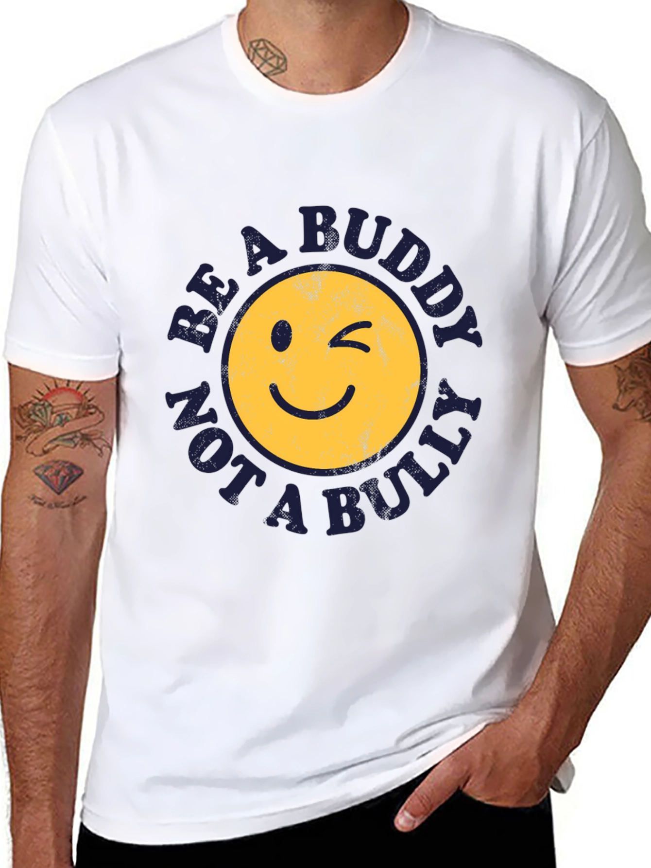 Be a Buddy Not a Bully Graphic Tee