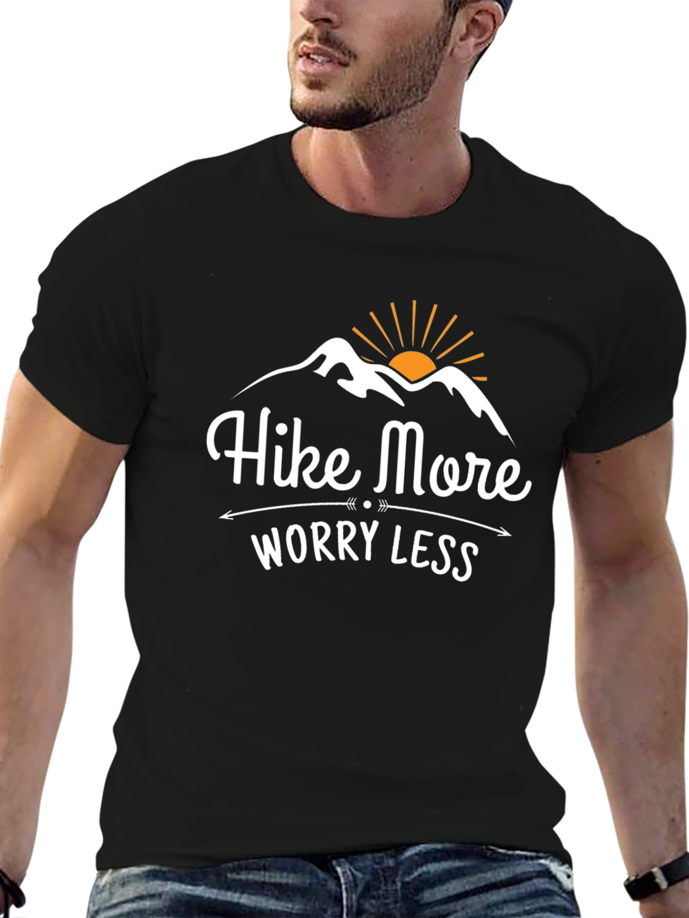 Hike More Worry Less Graphic Tee
