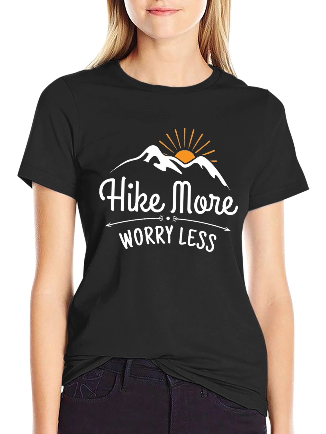 Hike More Worry Less Graphic Tee