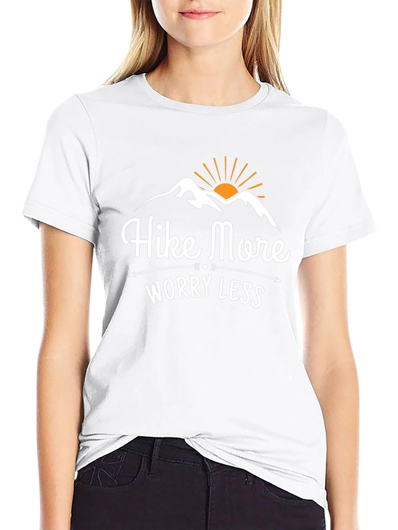 Hike More Worry Less Graphic Tee