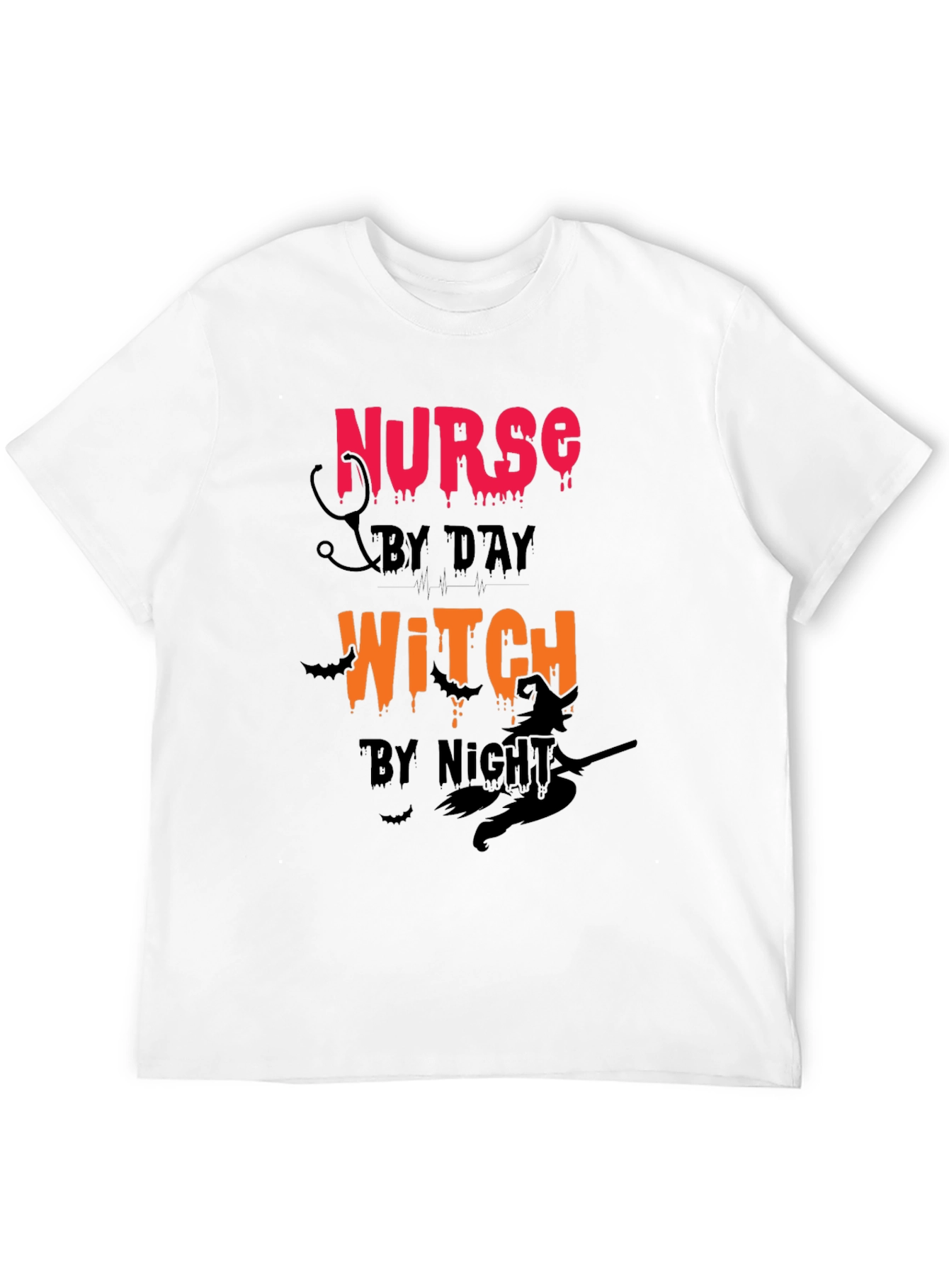 Nurse By Day Witch By Night T-Shirt