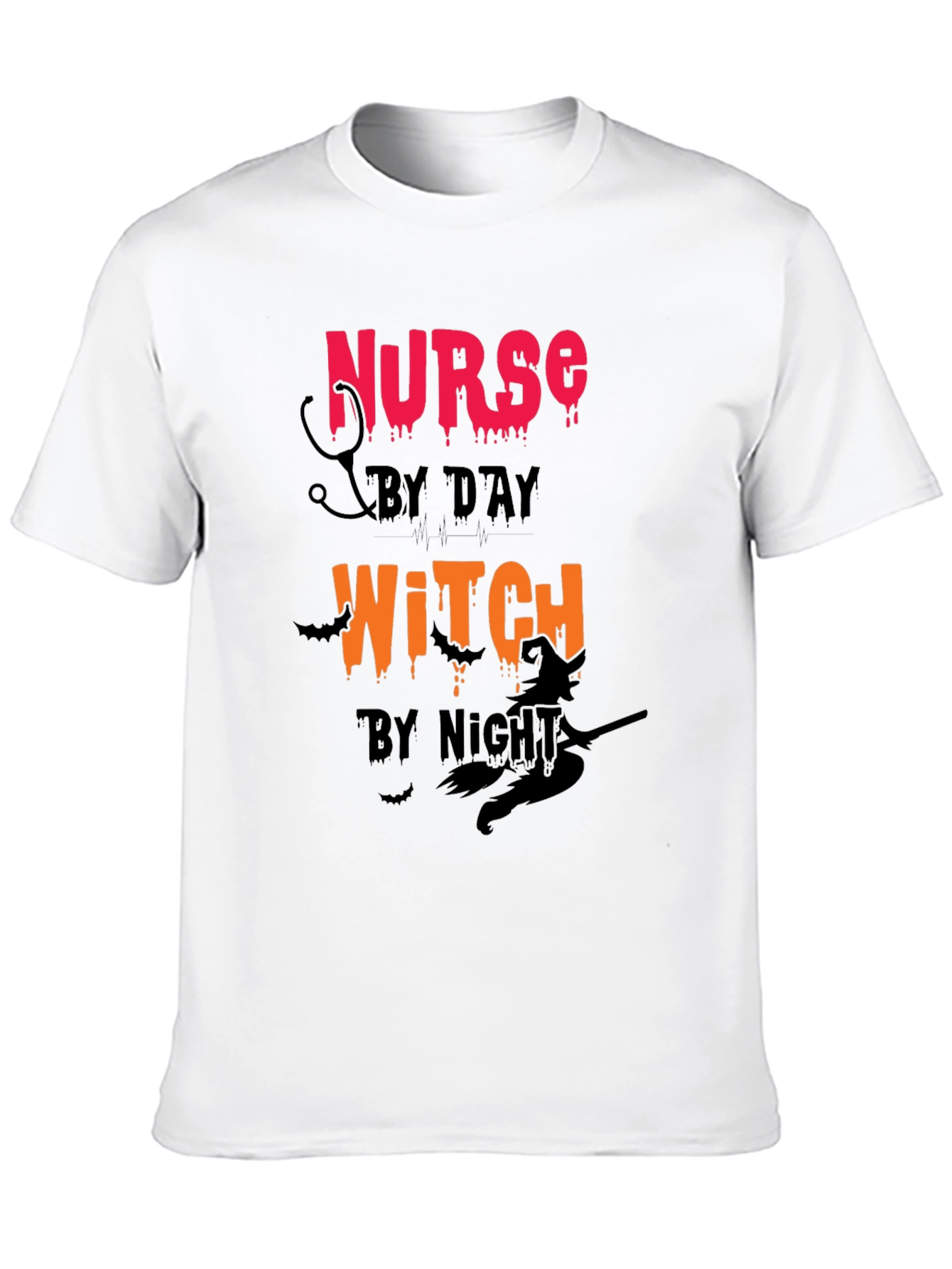 Nurse By Day Witch By Night T-Shirt