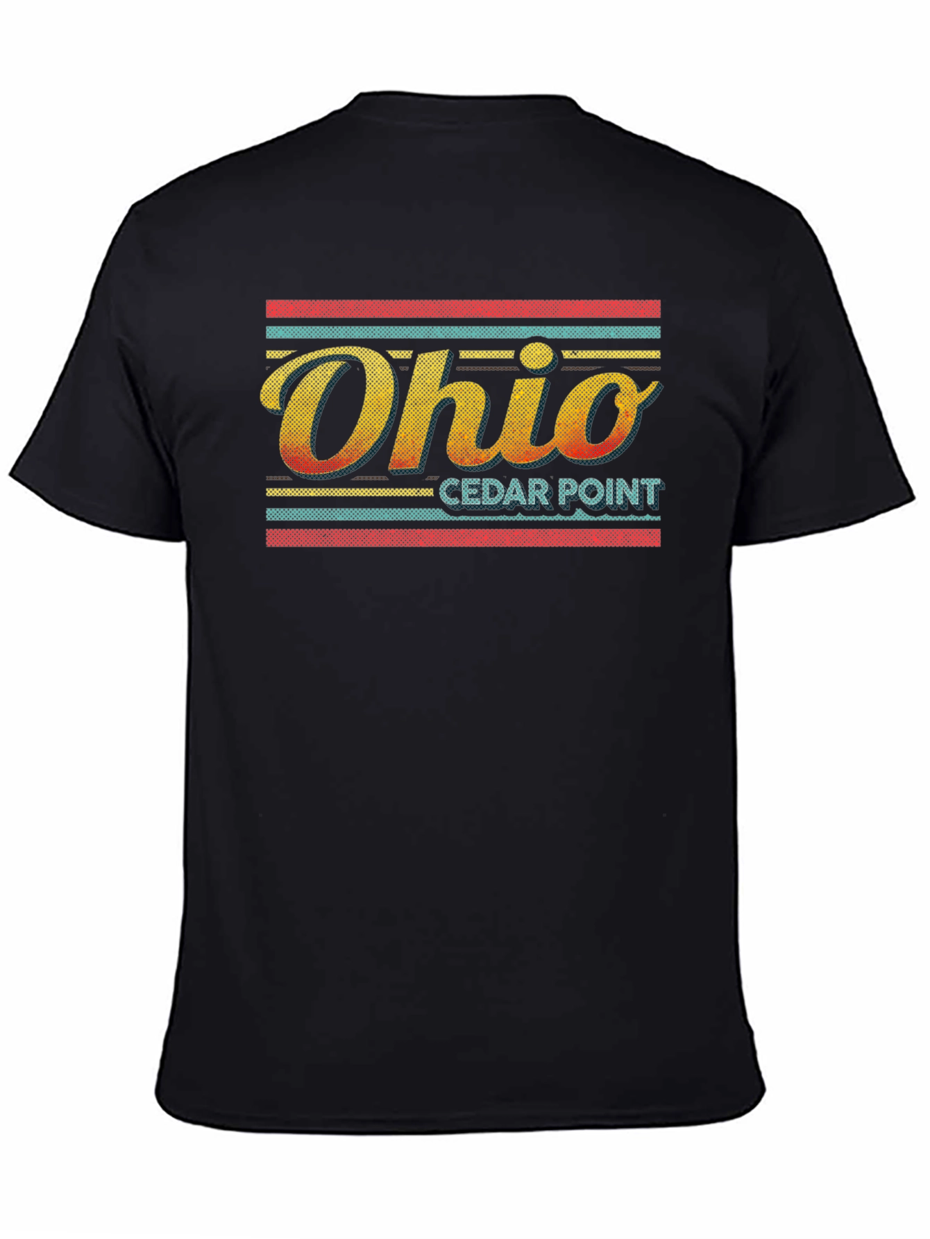 Ohio Cedar Point Retro Graphic Tee