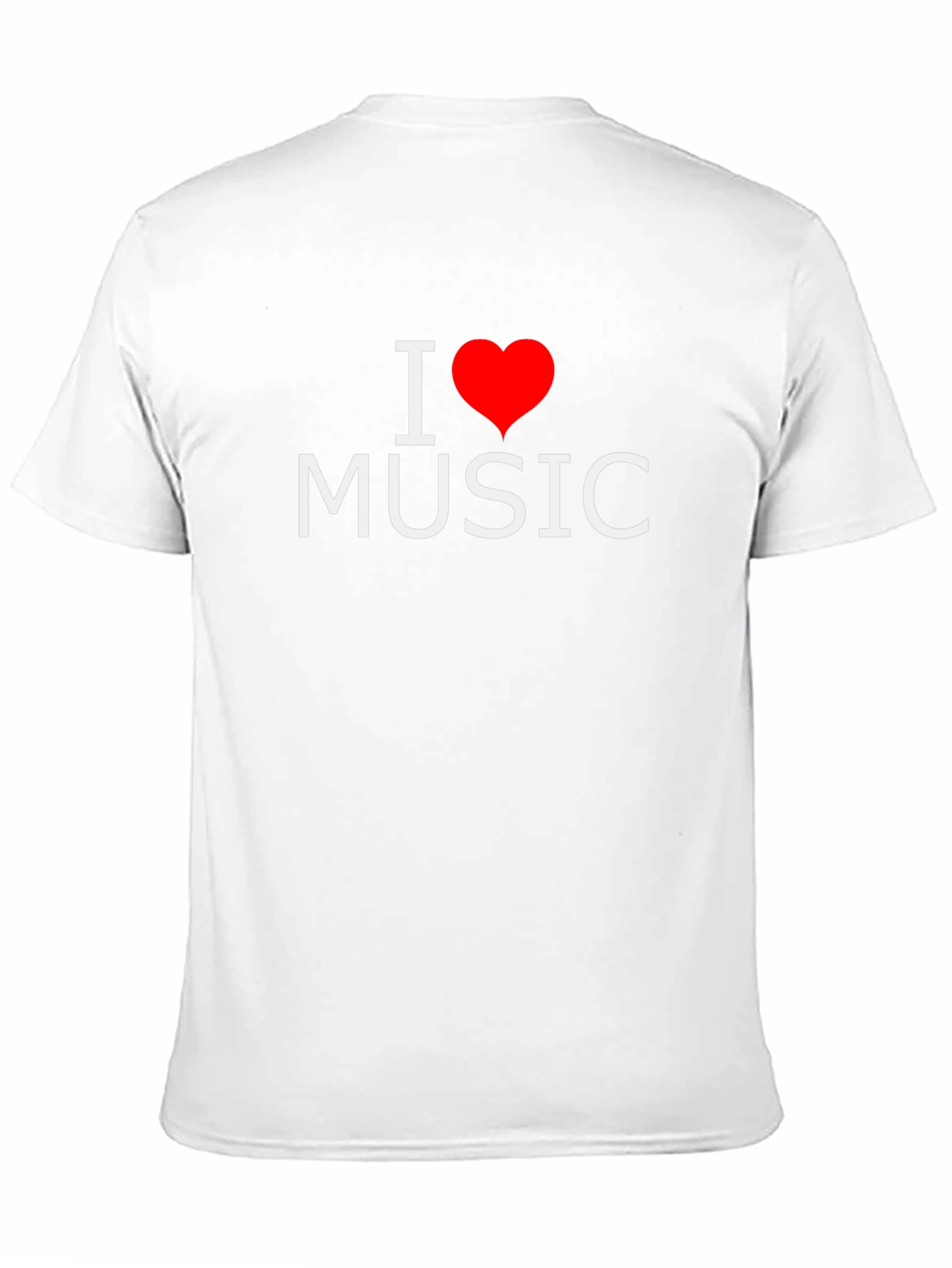 I Heart Music Black T-Shirt