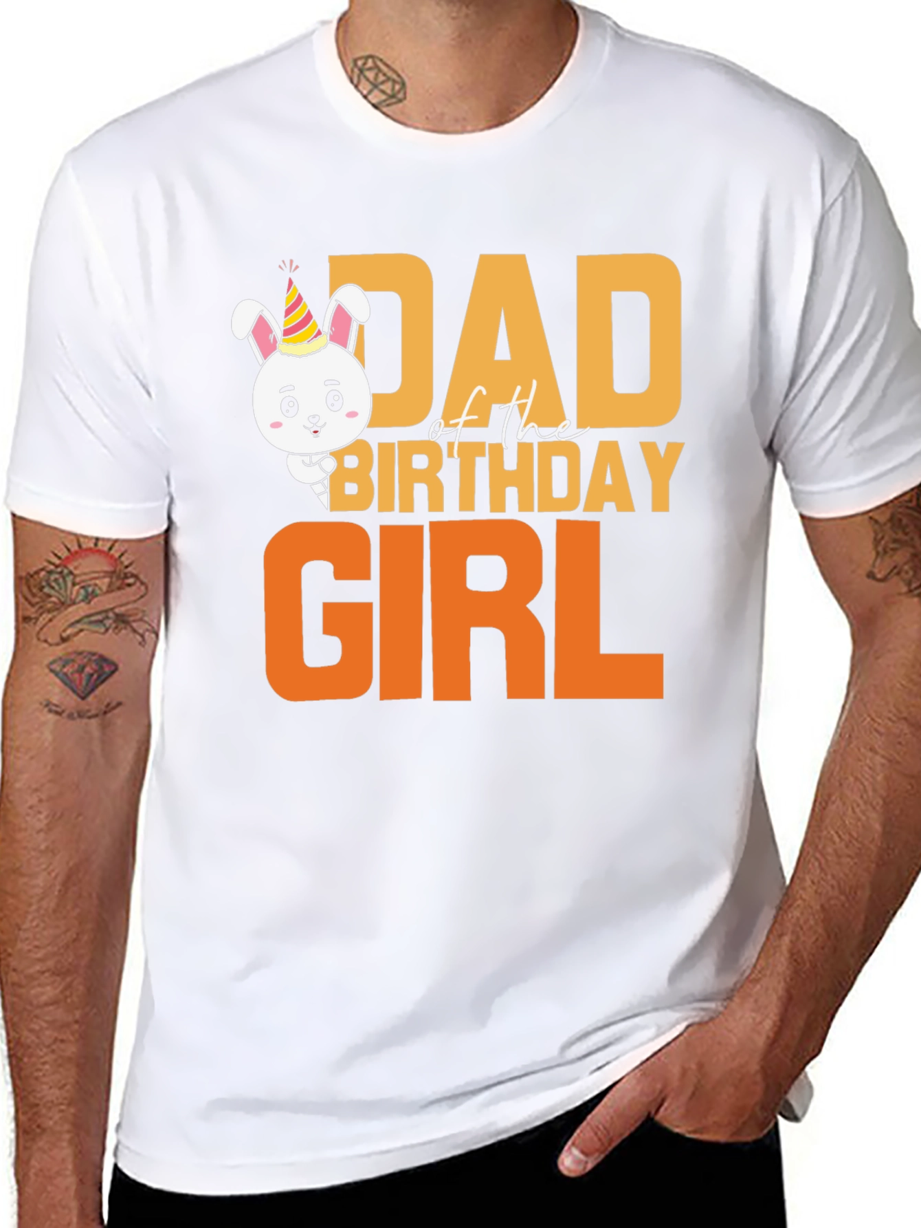Dad of the Birthday Girl T-Shirt