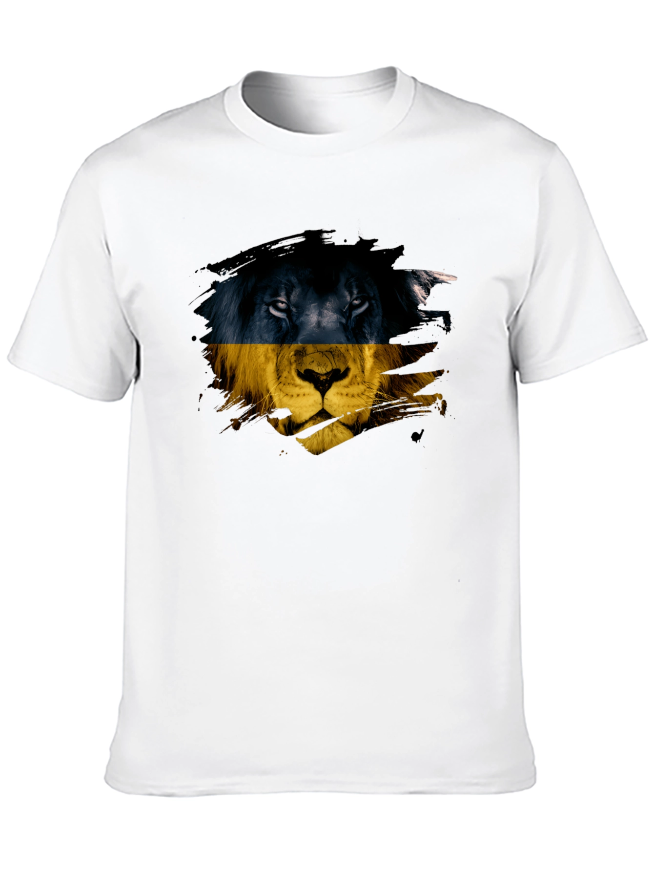 Ukraine Lion Graphic T-Shirt