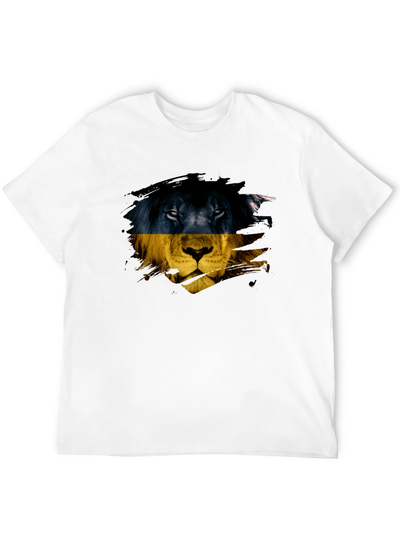 Ukraine Lion Graphic T-Shirt