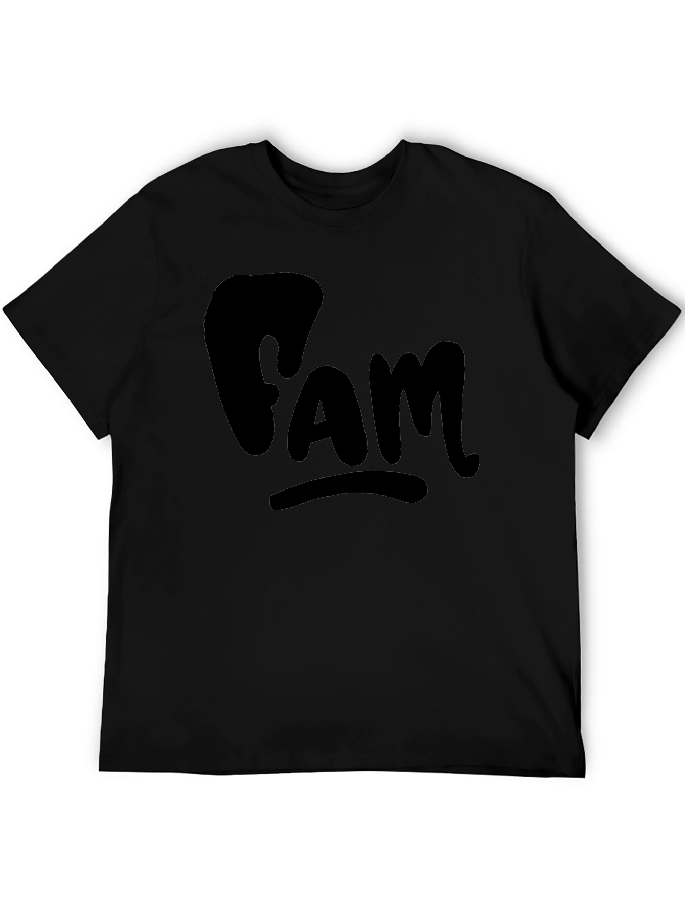 FAM Black T-Shirt - Casual Comfort