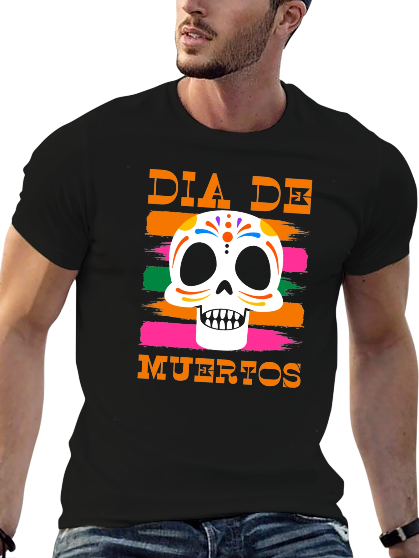 Day of the Dead T-Shirt - Skull Design