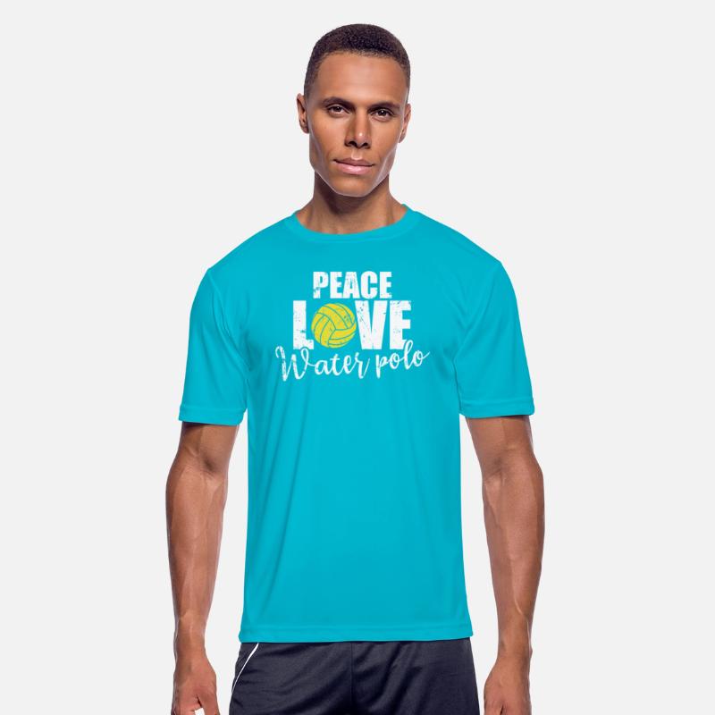 Peace Love Water Polo Sport Water Polo