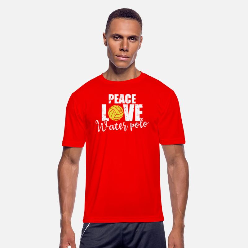 Peace Love Water Polo Sport Water Polo
