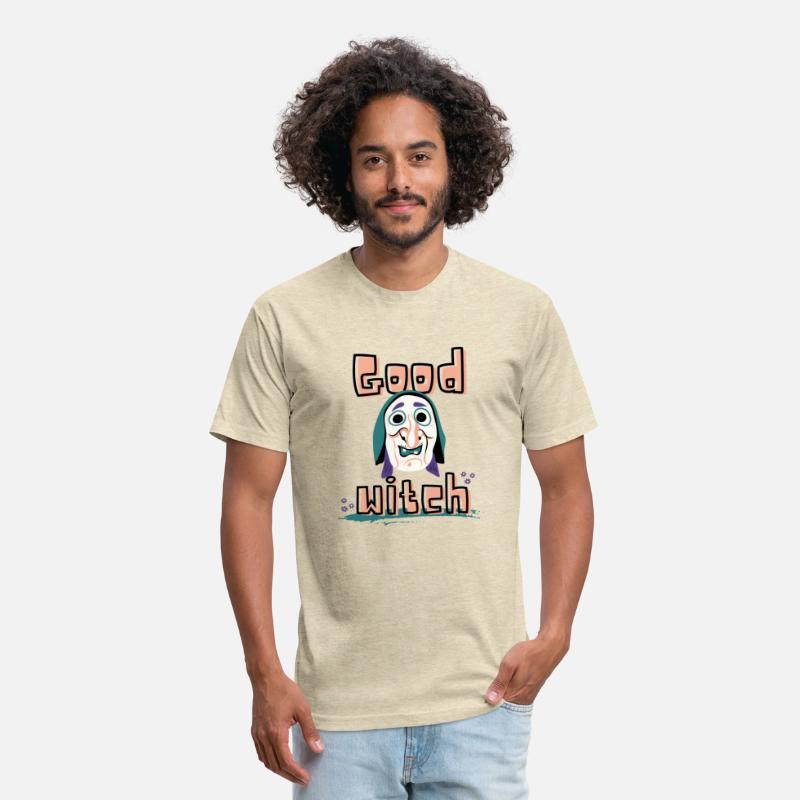 Peach and Green Good Witch Halloween T Shirt