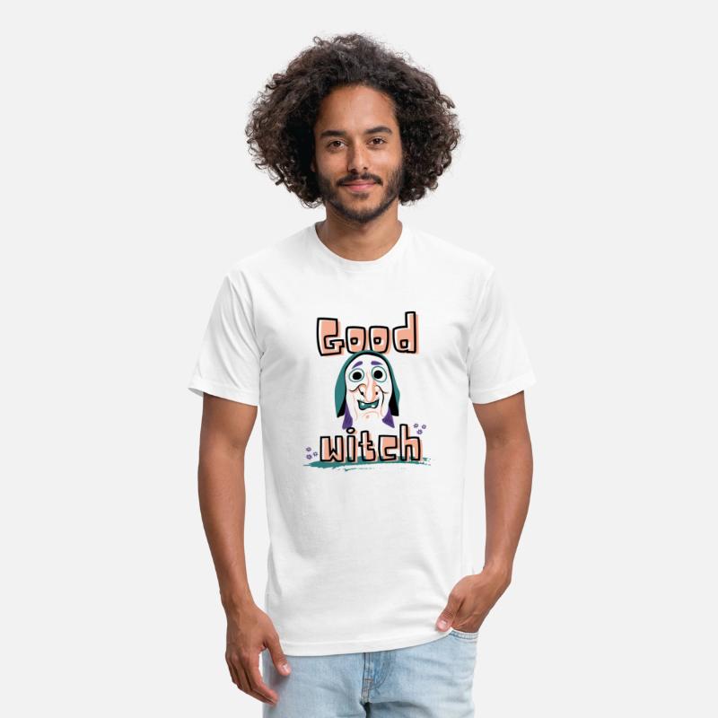 Peach and Green Good Witch Halloween T Shirt
