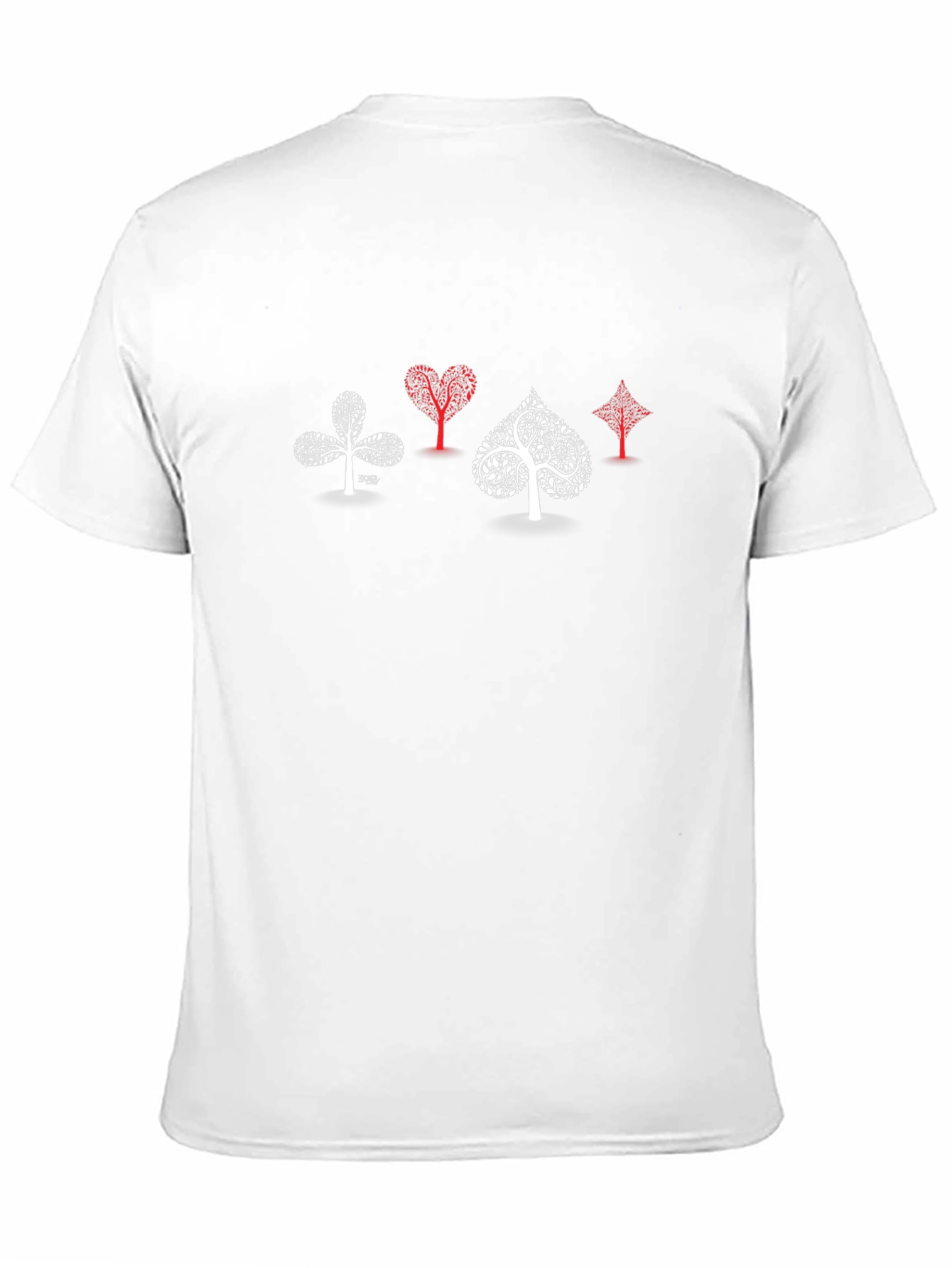 Suits Tree Black T-Shirt