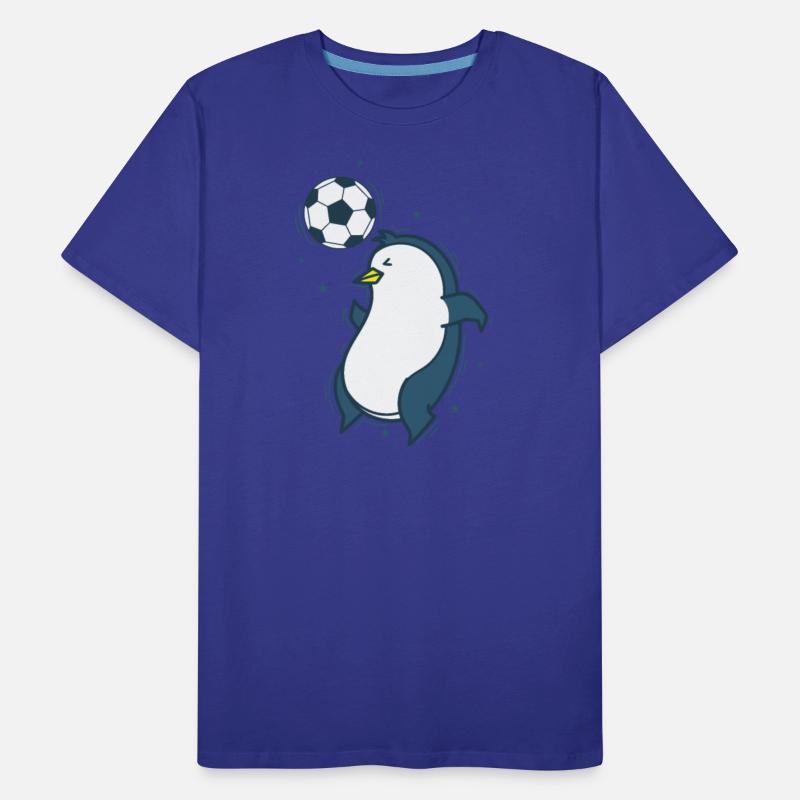 Penguin playing Soccer with Head Antarctica