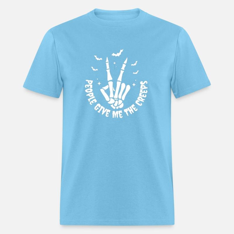 People Give Me The Creeps Skeleton Hand Halloween