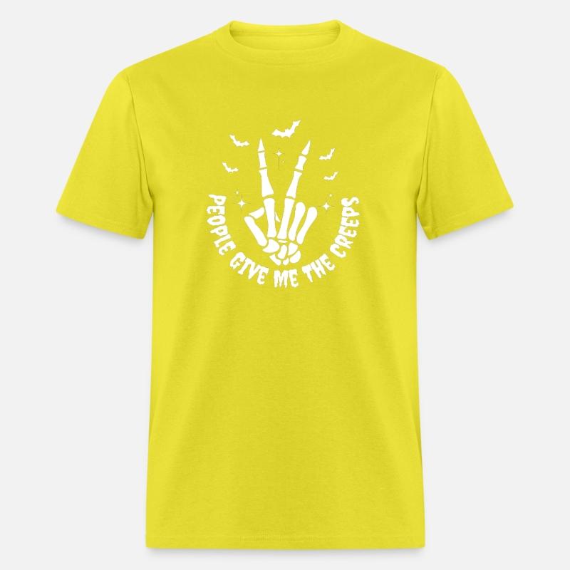 People Give Me The Creeps Skeleton Hand Halloween