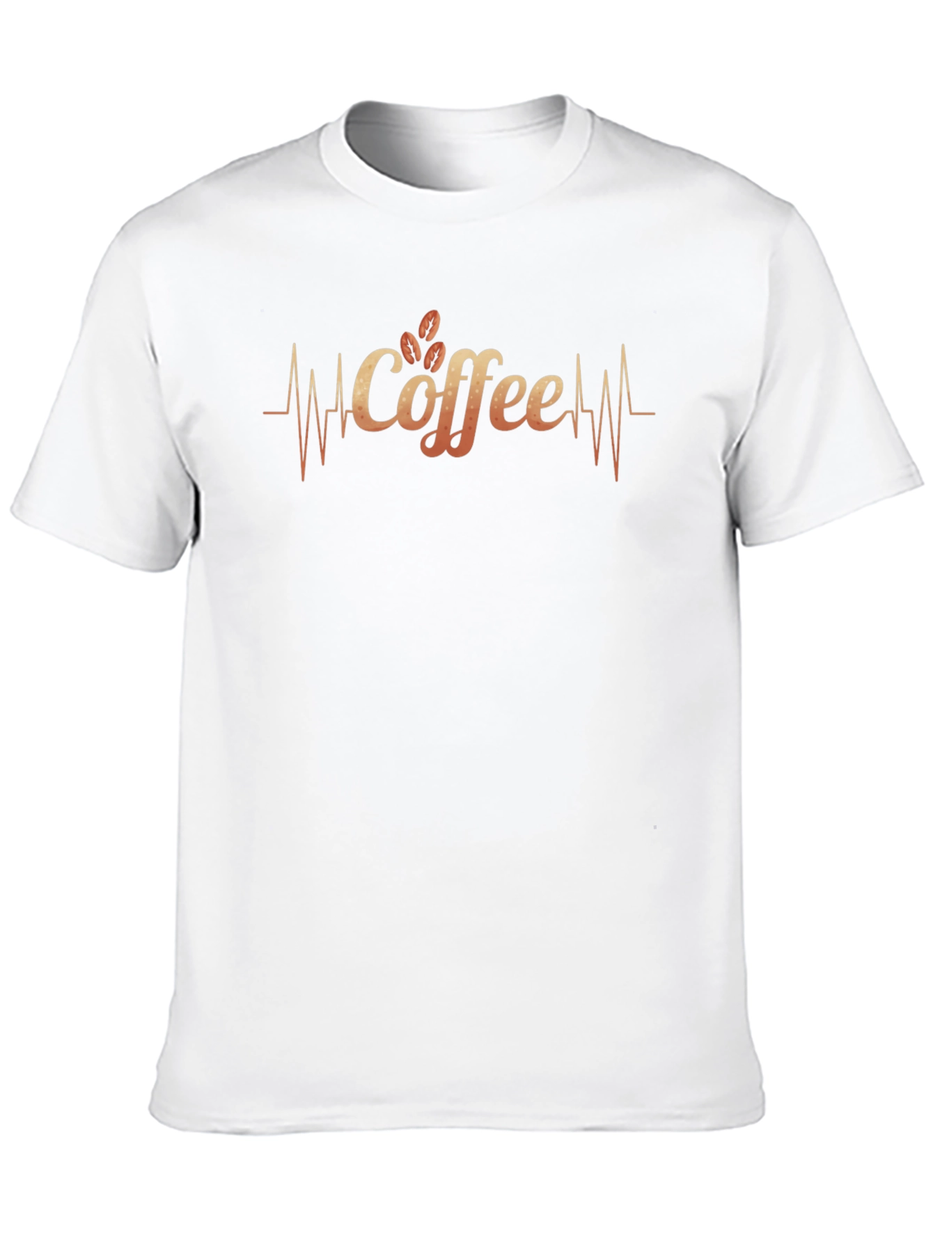 Coffee Heartbeat Graphic T-Shirt