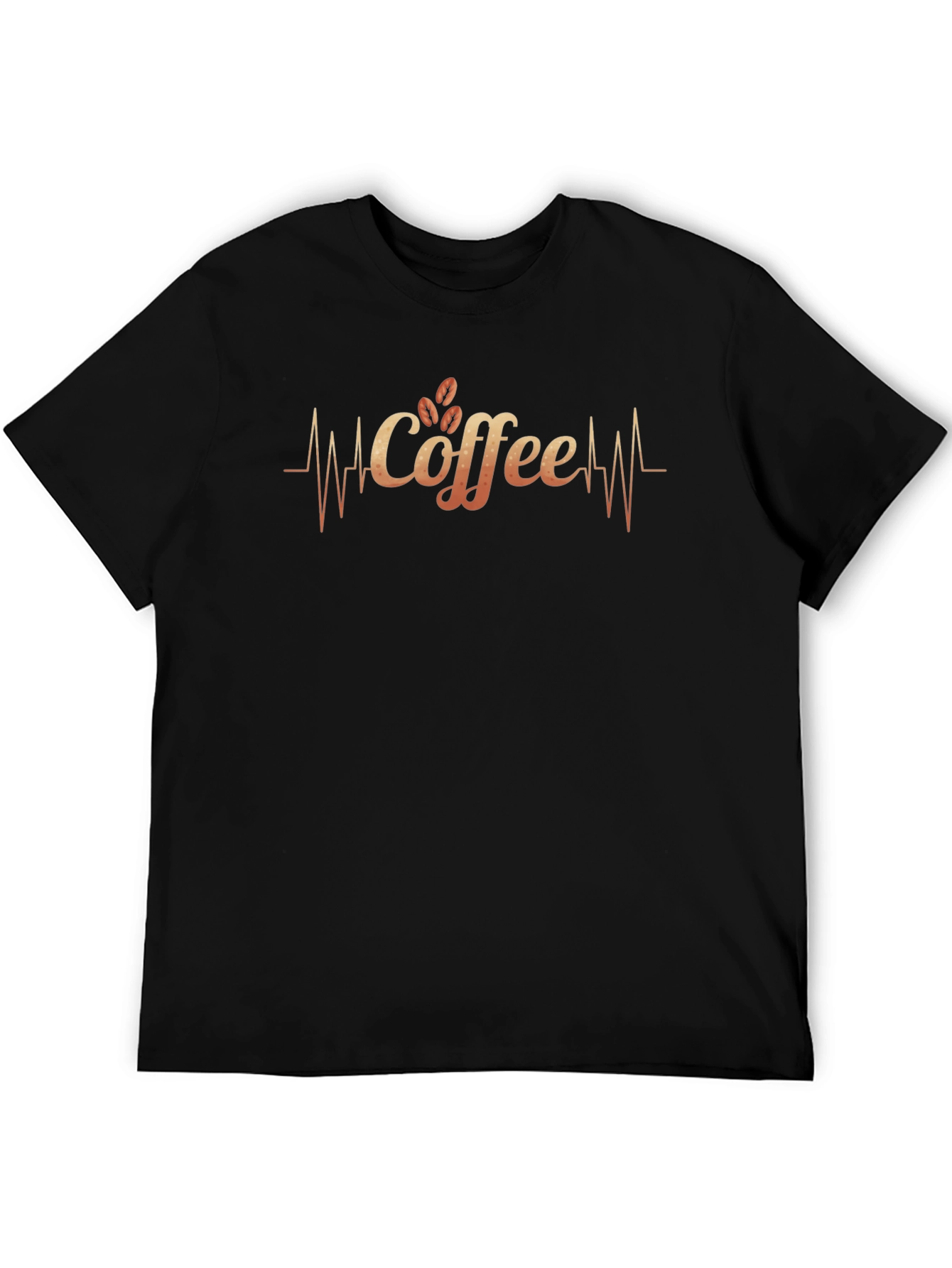 Coffee Heartbeat Graphic T-Shirt