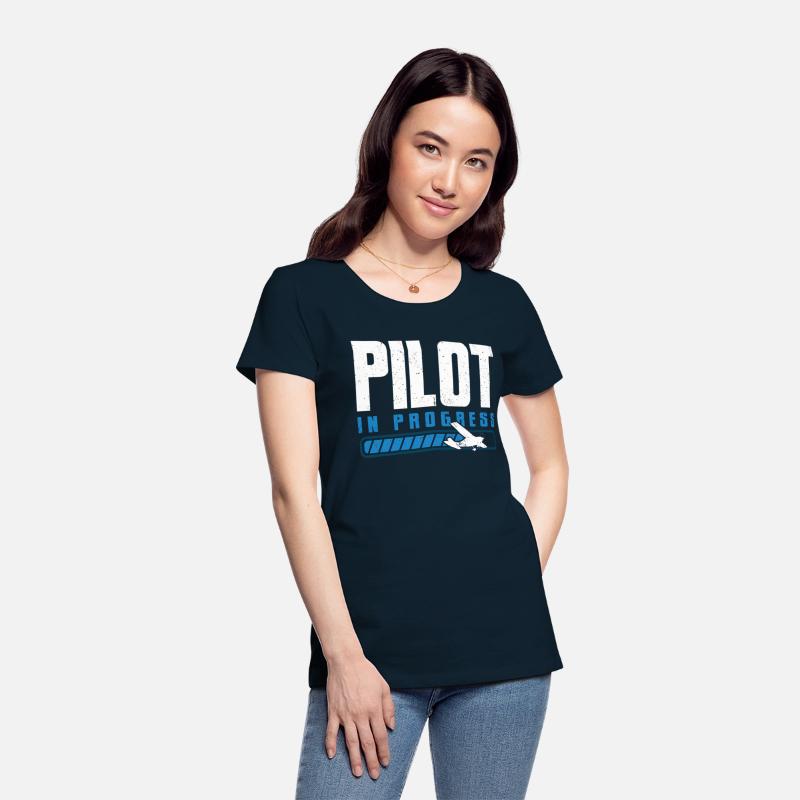 Pilot In Progress Plane Aircraft Student Pilot