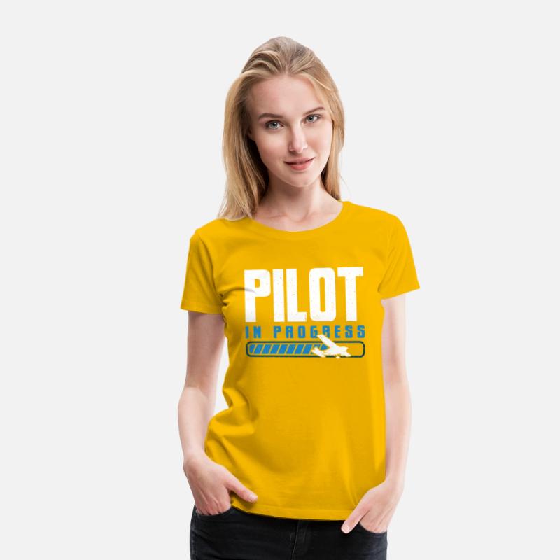 Pilot In Progress Plane Aircraft Student Pilot