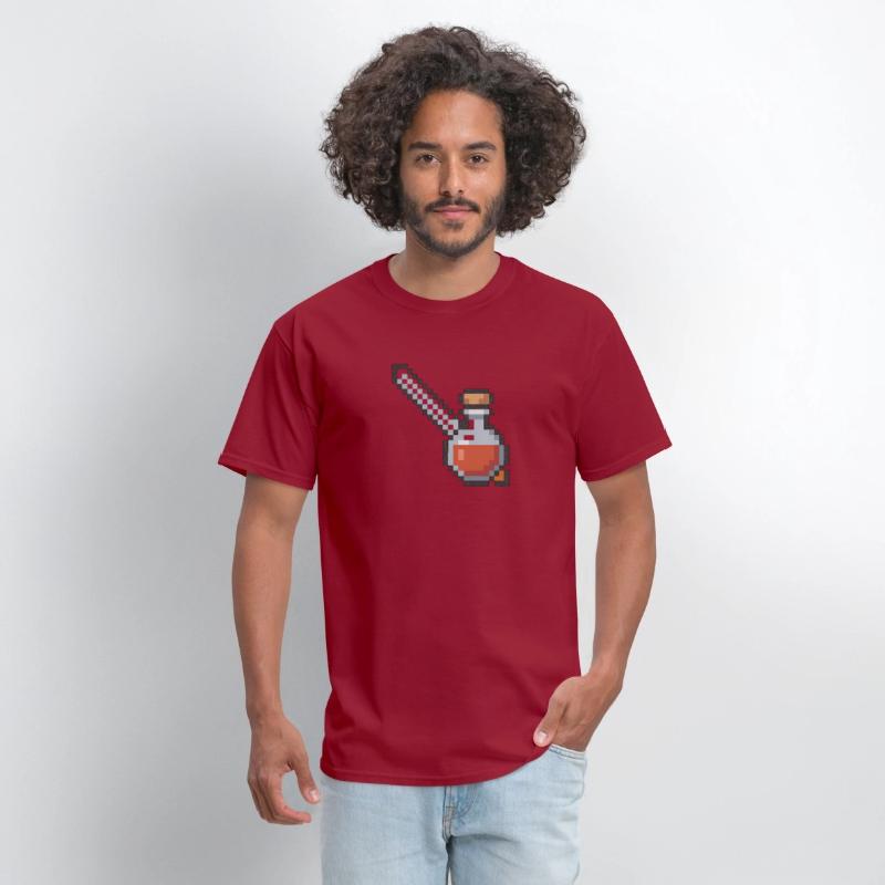 Pixel Art Vampire Potion Design