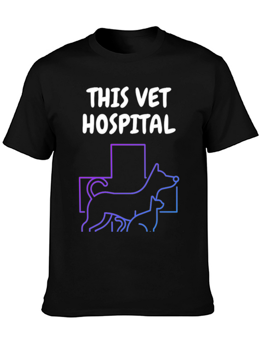 This Vet Hospital T-Shirt - Dog & Cat Graphic Tee