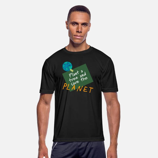 Plant a tree, save the planet.(orange)
